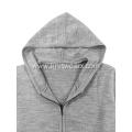 Men`s Basic Knitted Full Zip Hoodie